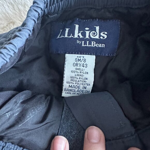 LL Bean Youth Snow pants - sz 8 - Picture 4 of 4